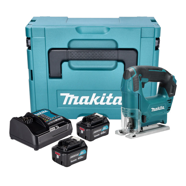 Makita JV 101 DSMJ Akku Stichsaege 12 V max 65 mm 2x Akku 4 0 Ah Ladegeraet Makpac 0 - toolbrothers
