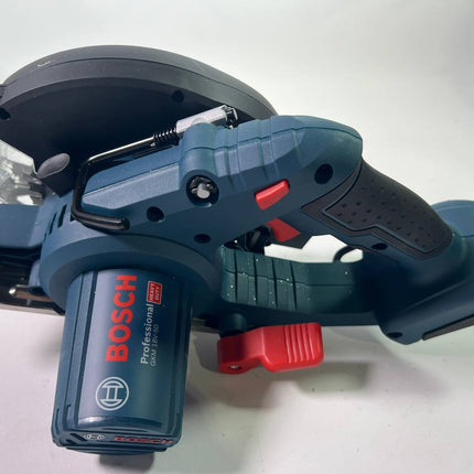 Bosch GKM 18V 50 Professional Akku Metall Handkreissaege 18 V 136 mm 06016B8001 Brushless L Boxx Leicht Gebraucht 2 - toolbrothers