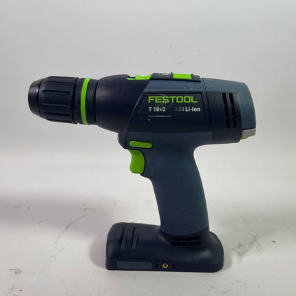 Festool T 18 3 Basic Akku Bohrschrauber 18 V 50 Nm Brushless Solo systainer 576448 Leicht Gebraucht 2 - toolbrothers