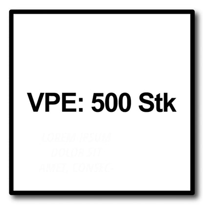 SPAX Universalschraube 4,0 x 50 mm 500 Stk. TORX T-STAR plus T20 WIROX Senkkopf Teilgewinde 4Cut-Spitze 0191010400505 - Toolbrothers