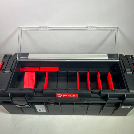 Qbrick System PRO 700 Expert stapelbar 650 x 270 x 272 mm 29l IP54 mit 11 Kammern Beschaedigt  2 - toolbrothers