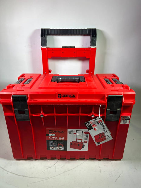 Qbrick System ONE Cart 2 0 RED ULTRA HD Custom stapelbar Beschaedigt 1 - toolbrothers