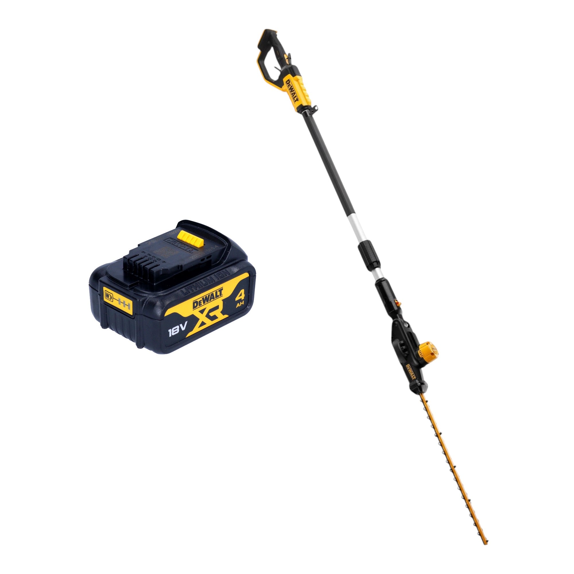 DeWalt DCMPH 566 N Akku Stabheckenschere 18 V 55 cm 1x Akku 4 0 Ah ohne Ladegeraet 0 - toolbrothers
