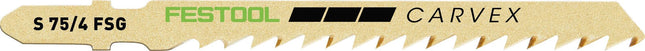 Festool S 75/4 FSG/5 WOOD Universal Hoja de sierra de calar - 5 unidades ( 204316 )