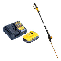 DeWalt DCMPH 566 H1 Akku Stabheckenschere 18 V 55 cm 1x Powerstack Akku 5 0 Ah Ladegeraet 0 - toolbrothers