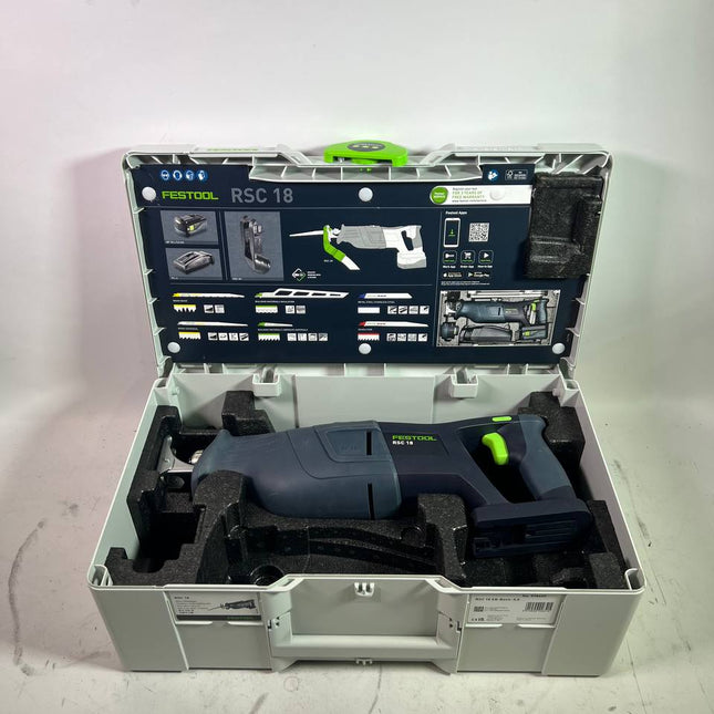 Festool RSC 18 EB Basic Akku Saebelsaege 18 V Brushless 576947 Systainer Beschaedigt 1 - toolbrothers