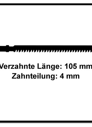 Festool S 105/4 FSG/5 Stichsägeblatt WOOD UNIVERSAL ( 204327 ) für PS 300, PSB 300, PS 400, PSC 400, PSBC 400, PSB 400, PS 420, PSB 420, PSC 420, PSBC 420