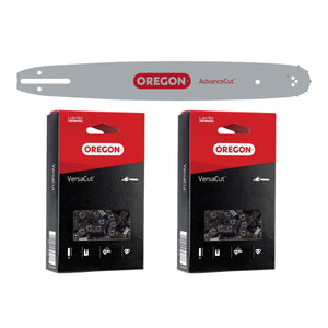 Oregon VersaCut Kombo Führungsschiene + 2x Sägekette 35 cm 3/8" LP 1,3 mm 52 TG ( 561601 )