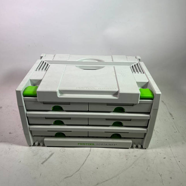 Festool SYS 3 SORT 6 SORTAINER Systainer Werkzeugkoffer Organizer Beschaedigt 0 - toolbrothers