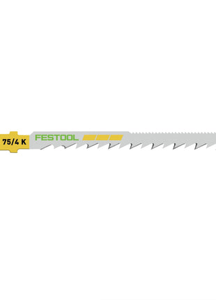 Festool S 75/4 K/20 lame de scie sauteuse WOOD CURVES (204266) pour PS 300, PSB 300, PS 400, PSC 400, PSBC 400, PSB 400, PS 420, PSB 420, PSC 420, PSBC 420