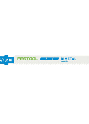 Festool HS 75/1,2 BI/5 Stichsägeblatt METAL STEEL/STAINLESS STEEL ( 204270 ) für PS 300, PSB 300, PS 400, PSC 400, PSBC 400, PSB 400, PS 420, PSB 420, PSC 420, PSBC 420