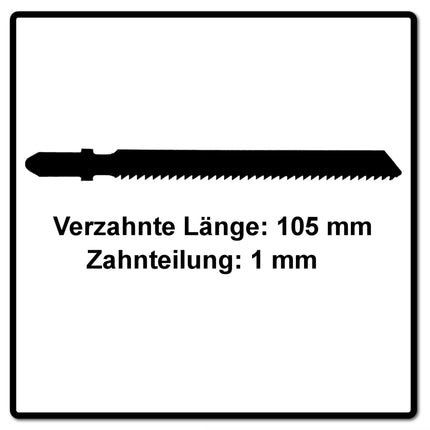 Festool HS 105/1 BI/5 Hoja de sierra de calar - 5 unidades ( 204272 )