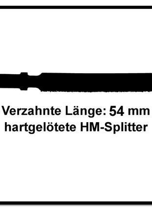 Festool R 54 G Riff Stichsägeblatt BUILDING MATERIALS CERAMICS ( 204344 ) für PS 300, PSB 300, PS 400, PSC 400, PSBC 400, PSB 400, PS 420, PSB 420, PSC 420, PSBC 420