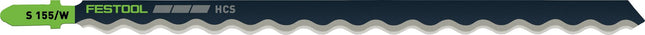Festool S 155/W/3 Building Materials Insulation Hoja de sierra de calar - 3 unidades ( 204345 )