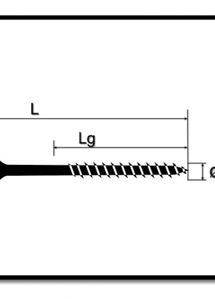 SPAX Universalschraube 4,0 x 60 mm 500 Stk. TORX T-STAR plus T20 WIROX Senkkopf Teilgewinde 4Cut-Spitze 0191010400605 - Toolbrothers