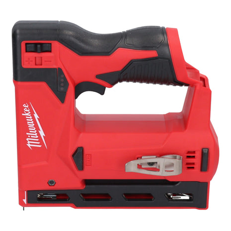 Milwaukee M12 BST 201 Akku Tacker 12 V 6 14 mm 1x Akku 2 0 Ah ohne Ladegeraet 1 - toolbrothers