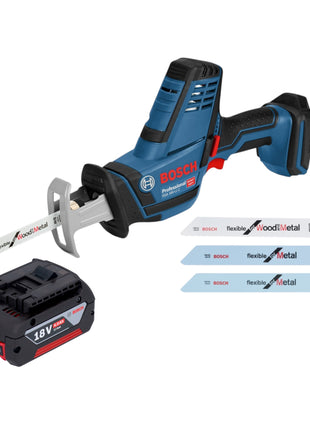 Bosch GSA 18V LI C Professional Akku Reciprosaege Saebelsaege 18 V 1x Akku 4 0 Ah ohne Ladegeraet 0 - toolbrothers