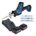 Bosch GSA 18V LI C Professional Akku Reciprosaege Saebelsaege 18 V 2x Akku 4 0 Ah Ladegeraet 0 - toolbrothers