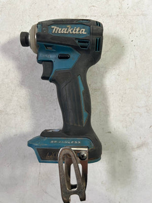 Makita DTD 172 Z Akku Schlagschrauber 18 V 180 Nm 1/4" Brushless Solo - Stark Gebraucht