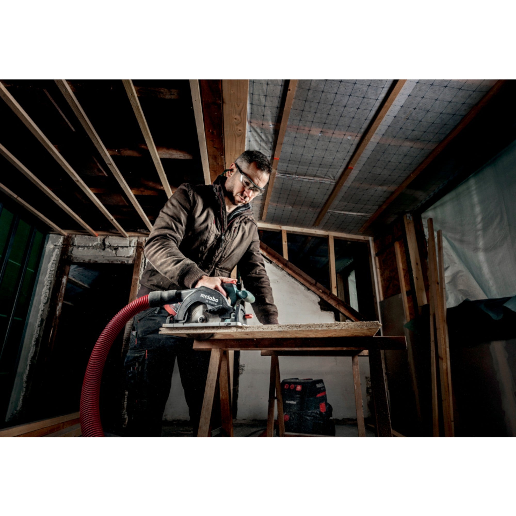 Metabo KS 18 LTX 57 Akku Handkreissaege 18 V 165 mm 1x LiHD Akku 5 5 Ah Ladegeraet 3 - toolbrothers