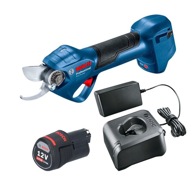 Bosch Pro Pruner Professional Akku Astschere 12 V 1x Akku 3 0 Ah Ladegeraet 0 - toolbrothers