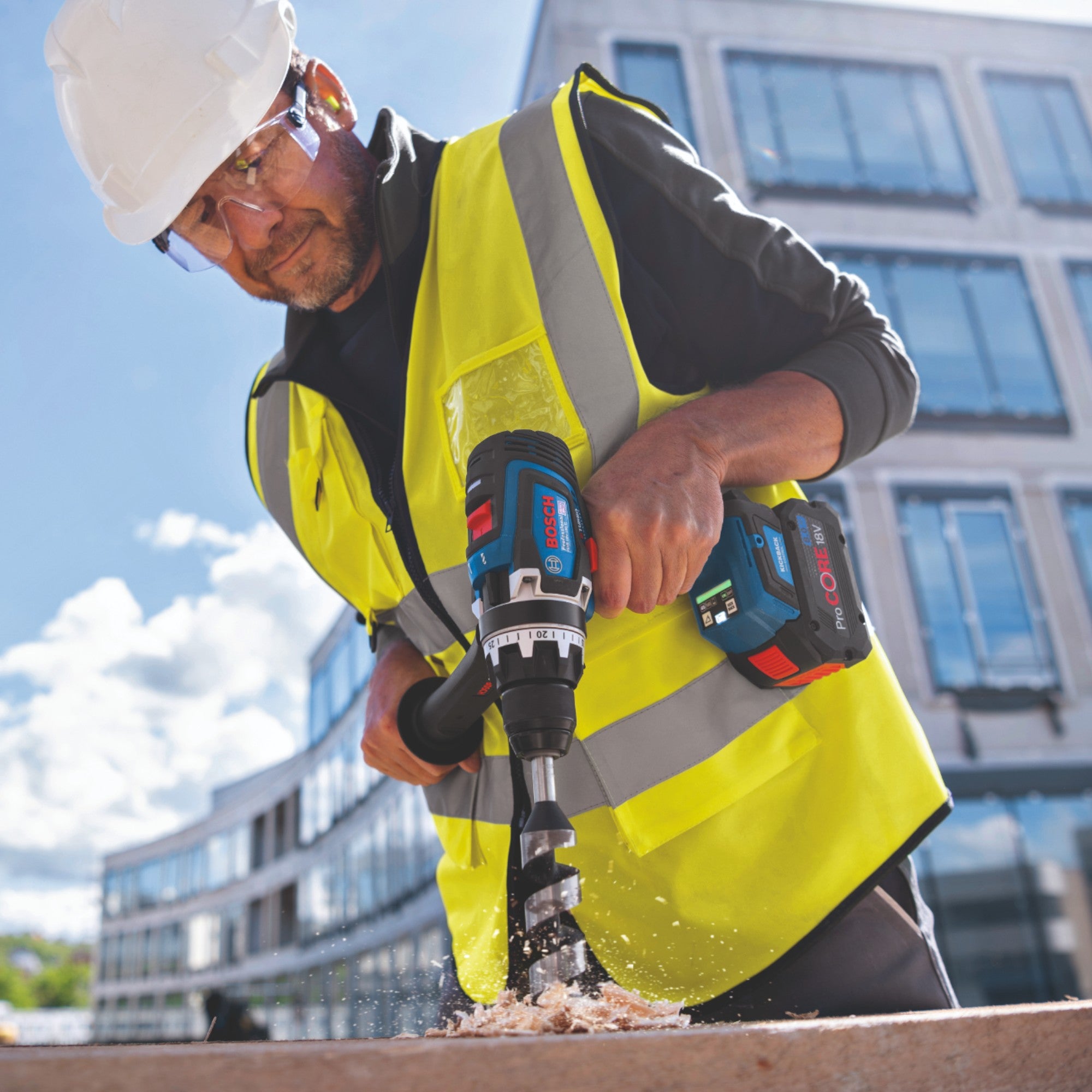 Bosch GSR 18V 150 C Professional Akku Bohrschrauber 18 V 150 Nm Brushless 2x Akku 4 0 Ah Ladegeraet 3 - toolbrothers