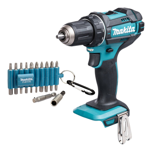 Makita DDF 482 Z Akku Bohrschrauber 18 V 62 Nm 22 tlg Bit Set ohne Akku ohne Ladegeraet 0 - toolbrothers