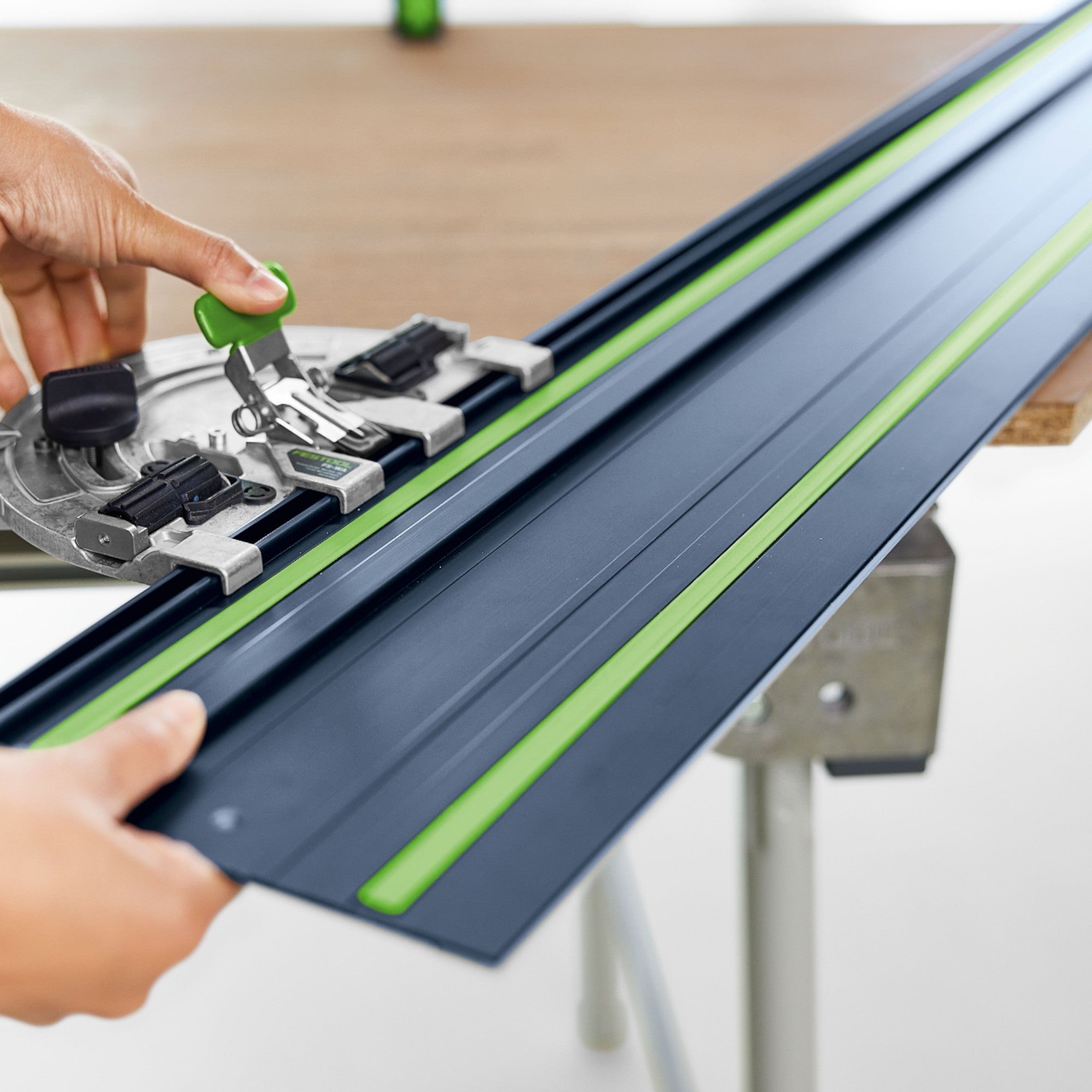 Festool 2x FS 1400 2 BL Fuehrungsschiene 1400 mm Blau 2x 578246 100Y Jubilaeums Edition FSV 2 Verbindungsstueck 577039  4 - toolbrothers