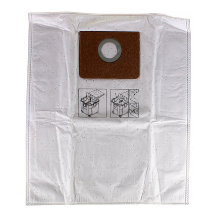 FEIN Vlies Filtersack für Dustex Nass- und Trockensauger 25 L Volumen 5 Stück ( 31345061010 ) - Toolbrothers