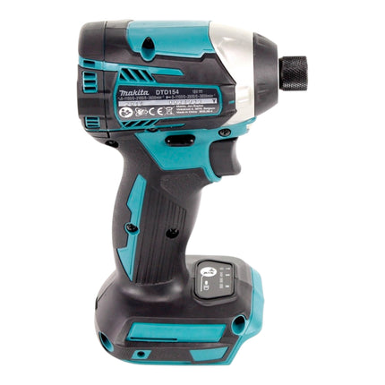 Makita DTD 154 RG1 Akku Schlagschrauber 18 V 175 Nm 1 4 Brushless 1x Akku 6 0 Ah Ladegeraet 4 - toolbrothers
