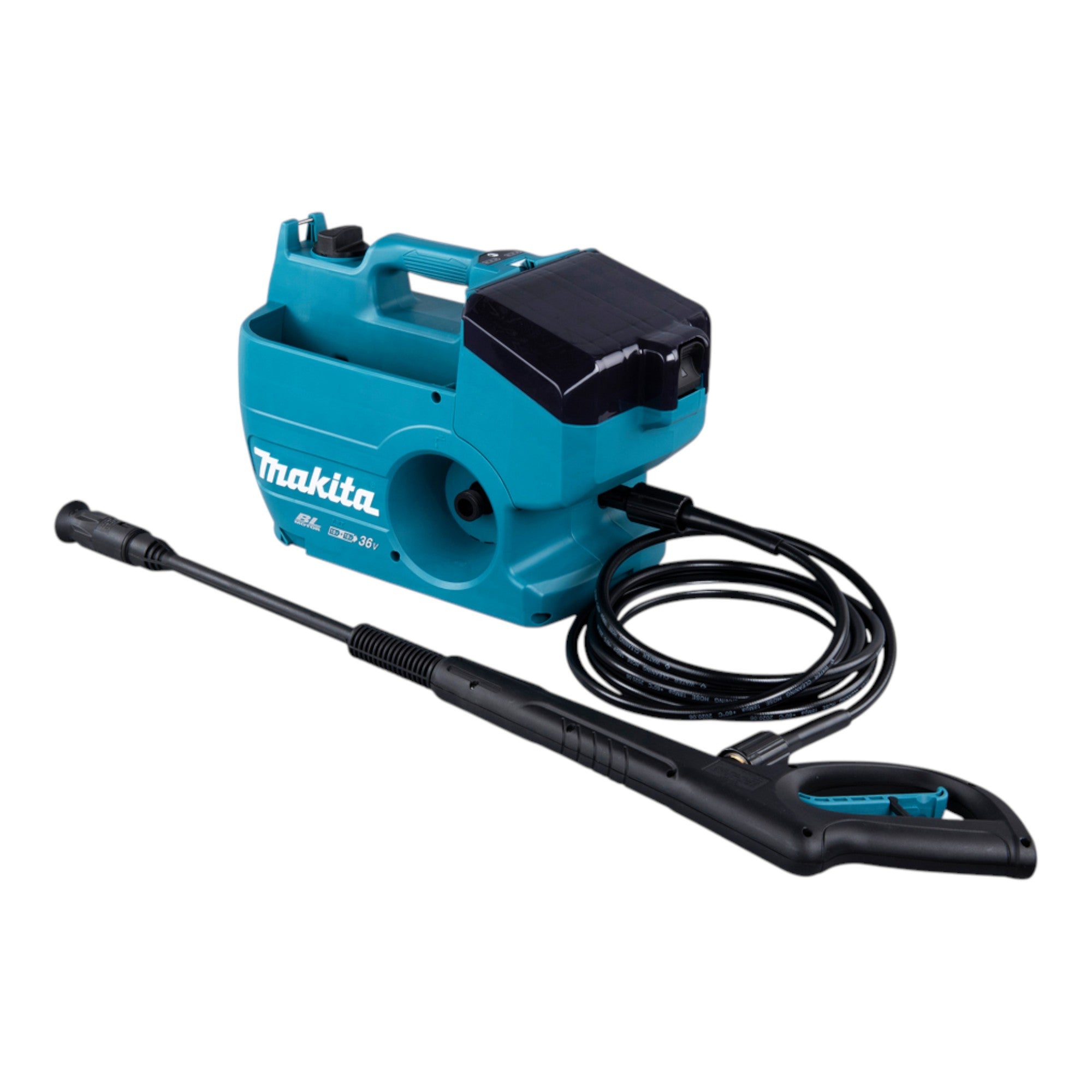 Makita DHW 080 M2K Akku Hochdruckreiniger 36 V 2x 18 V 80 bar 380 l h Brushless 2x Akku 4 0 Ah ohne Ladegeraet 2 - toolbrothers