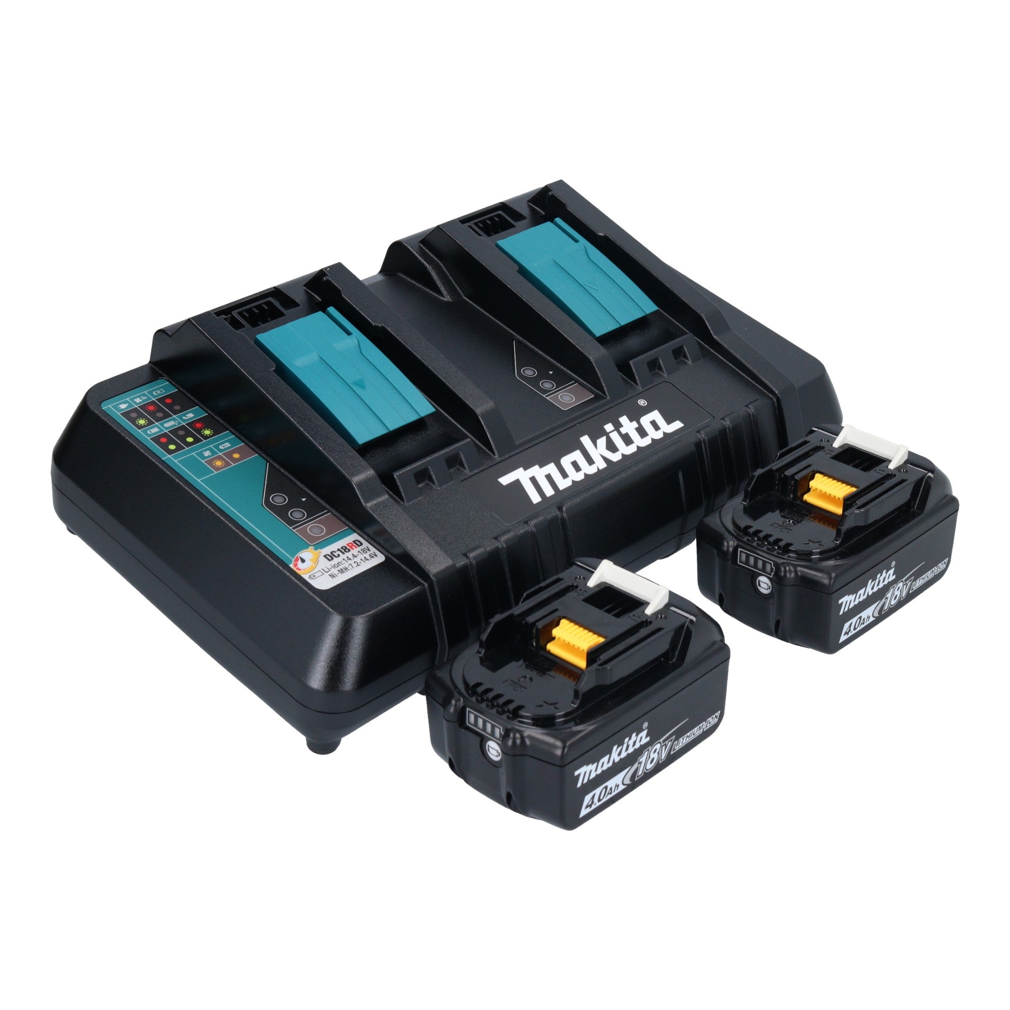 Makita DHW 080 PM2K Akku Hochdruckreiniger 36 V 2x 18 V 80 bar 380 l h Brushless 2x Akku 4 0 Ah Doppelladegeraet 4 - toolbrothers
