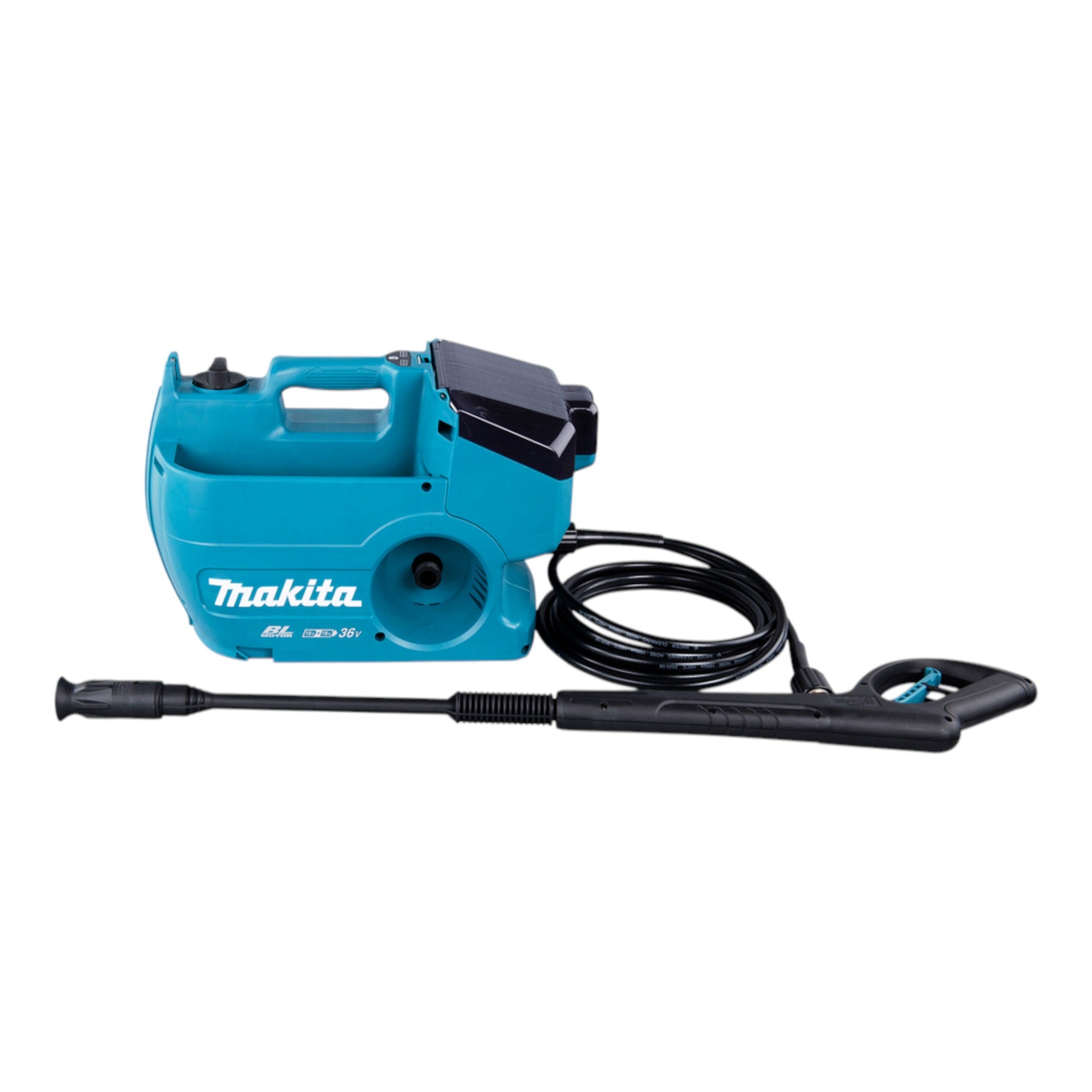 Makita DHW 080 PM4K Akku Hochdruckreiniger 36 V 2x 18 V 80 bar 380 l h Brushless 4x Akku 4 0 Ah Doppelladegeraet 1 - toolbrothers