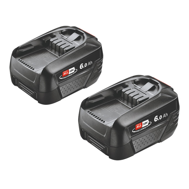 Bosch 2x PBA 18V 6 0Ah W C Akku 18 V 6 0 Ah POWER FOR ALL 2x 1600A00DD7  0 - toolbrothers