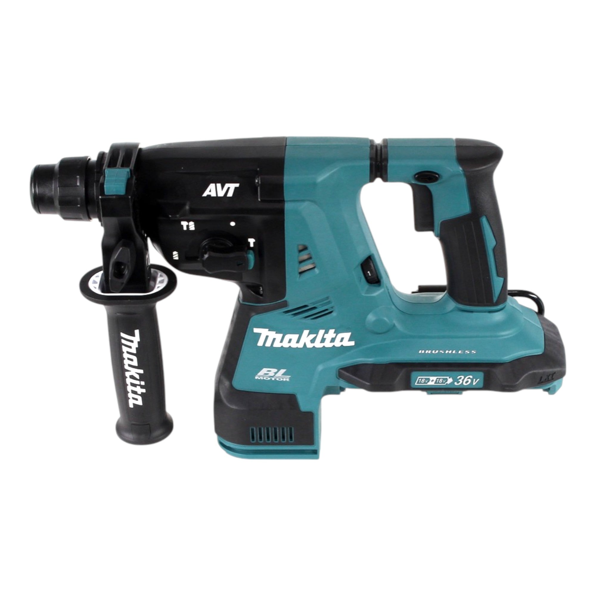Makita DHR 280 Z Akku Bohrhammer 36 V 2x 18 V 2 8 J SDS Plus Brushless 4 tlg Meissel Set ohne Akku ohne Ladegeraet 1 - toolbrothers