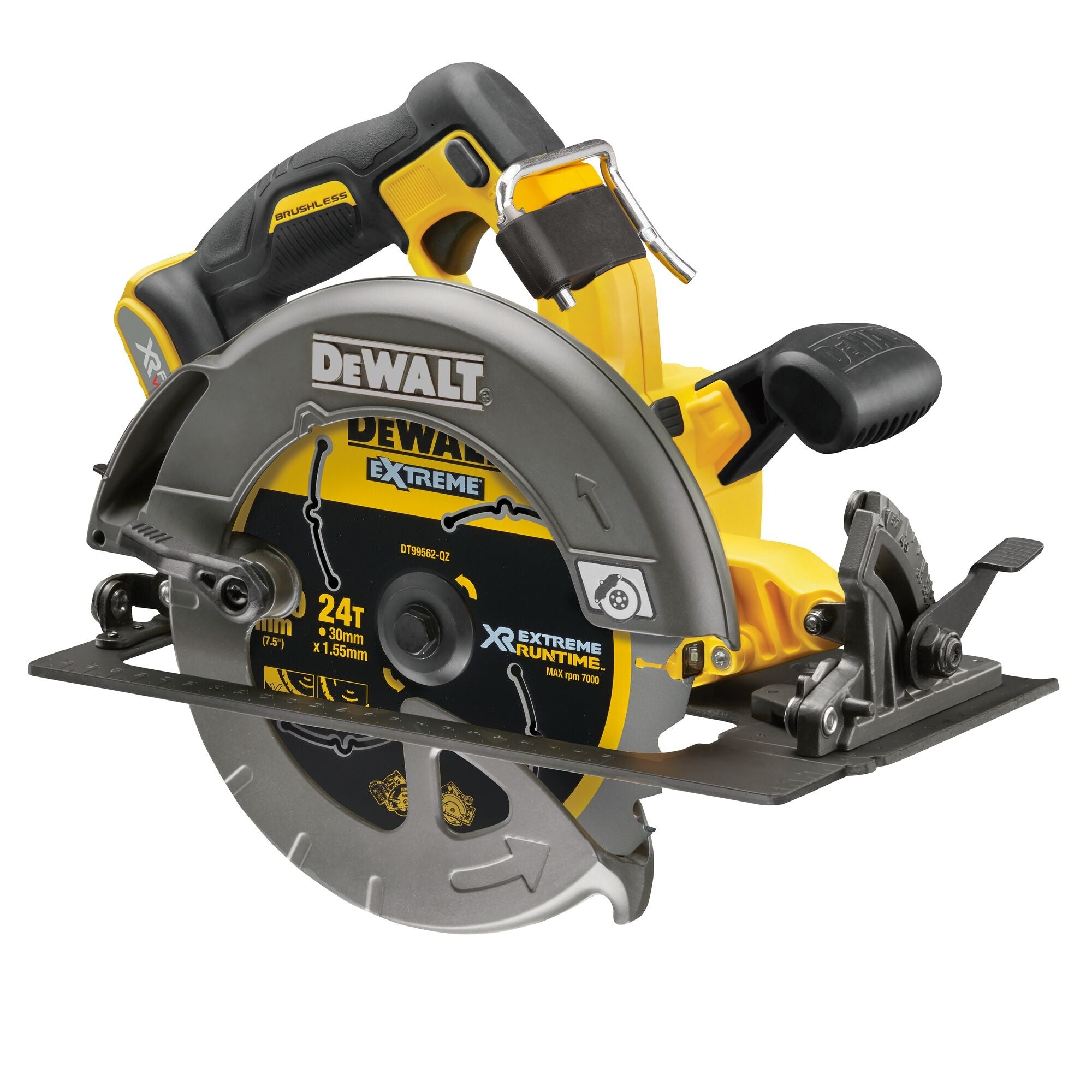 DeWALT DCS 578 NT Akku Kreissaege 54V XR FlexVolt 190 mm Brushless 1x Akku 12 0 Ah TSTAK ohne Ladegeraet 1 - toolbrothers