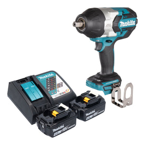 Makita DTW 1004 RM Akku Schlagschrauber 18 V 1050 Nm 1/2" Brushless + 2x Akku 4,0 Ah + Ladegerät
