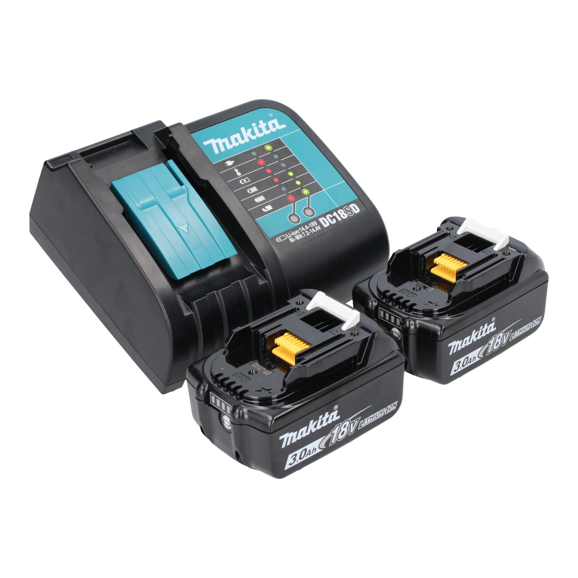 Makita DUC 101 SF201 Akku Astsaege 18 V 10 cm Brushless 2x Akku 3 0 Ah Ladegeraet 2 - toolbrothers