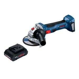 Bosch GWS 18V-7 Professional Akku Winkelschleifer 18 V 115 mm Brushless + 1x ProCORE Akku 4,0 Ah - ohne Ladegerät