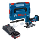 Bosch GST 18V 125 S Professional Akku Stichsaege 18 V 125 mm Brushless 1x Akku 5 0 Ah Ladegeraet L Boxx 0 - toolbrothers