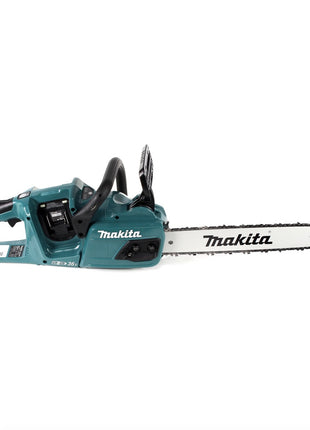 Makita DUC 405 PM2 Akku Kettensäge 36V ( 2x18V ) Brushless 40 cm + 2x 4,0 Ah Akku + Doppelladegerät - Toolbrothers