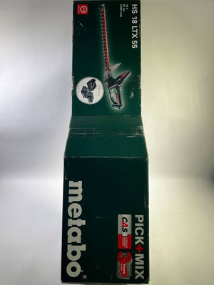 Metabo HS 18 LTX 55 Akku Heckenschere 18 V 53 cm Solo ( 601718850 ) - Leicht Gebraucht
