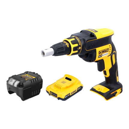 DeWalt DCF 620 D1 Akku Trockenbauschrauber 18 V 30 Nm Brushless 1x Akku 2 0 Ah Ladegeraet 0 - toolbrothers