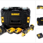 DeWalt DCS 355 M2 Akku Oszillierer 18V Brushless Solo + 2x Akku 4,0Ah + Ladegerät + TSTAK - Toolbrothers