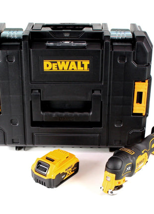 DeWalt DCS 355 NT Akku Oszillierer 18V Brushless Solo + 1x Akku 5,0Ah + TSTAK - ohne Ladegerät - Toolbrothers