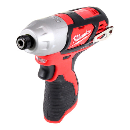 Milwaukee M12 BID 202 Akku Schlagschrauber 12 V 112 Nm 1 4 2x Akku 2 0 Ah Ladegeraet 1 - toolbrothers