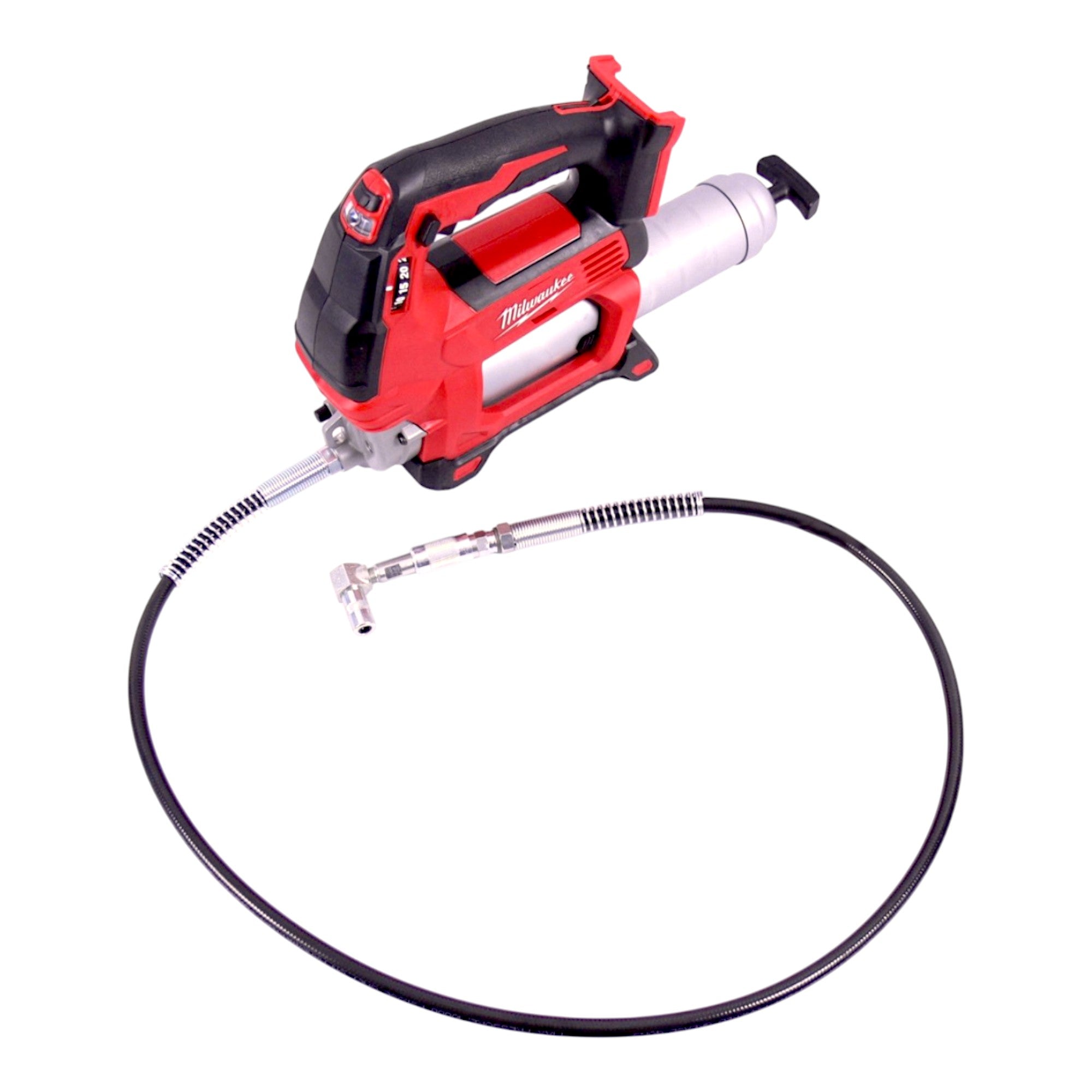 Milwaukee M18 GG 502 Akku Fettpresse 18 V 690 bar 2x Akku 5 0 Ah Ladegeraet 1 - toolbrothers