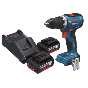 Bosch GSB 18V-65 Professional Akku Schlagbohrschrauber 18 V 65 Nm Brushless + 2x Akku 5,0 Ah + Ladegerät