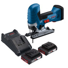 Bosch GST 18V 125 S Professional Akku Stichsaege 18 V 125 mm Brushless 2x Akku 2 0 Ah Ladegeraet 0 - toolbrothers