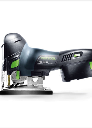 Festool PSC 420 EB Li-Basic Akku Pendelstichsäge CARVEX im Systainer + 25-teiliges Festool Stichsägeblatt-Set STS-Sort/25 W für Holz - ohne Akku und Ladegerät ( 574713 ) - Toolbrothers